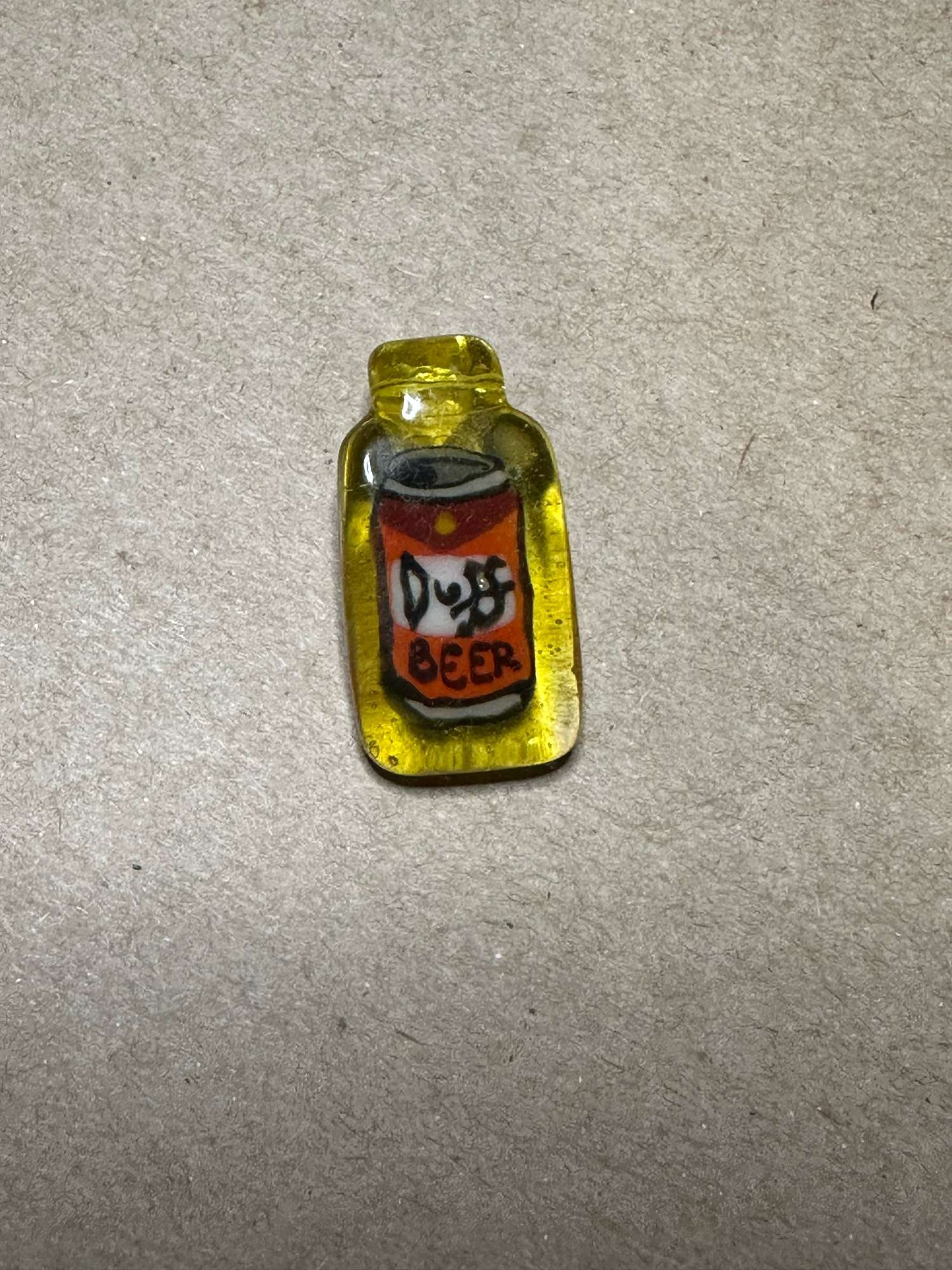 Kindofakushystory Duff beer flip pendant image 0