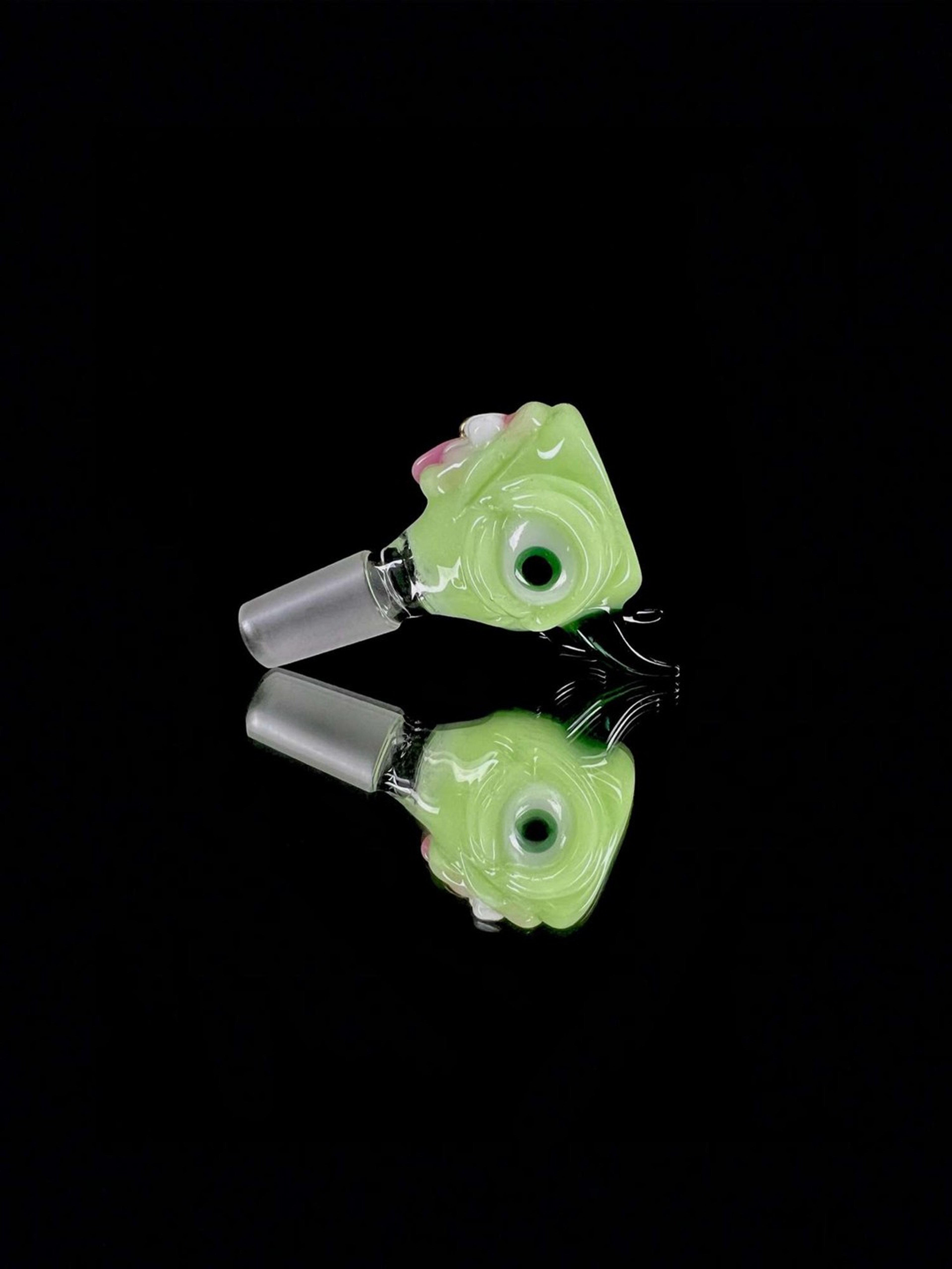 14mm pistachio cyclops slide by Leviathan Glass image 0