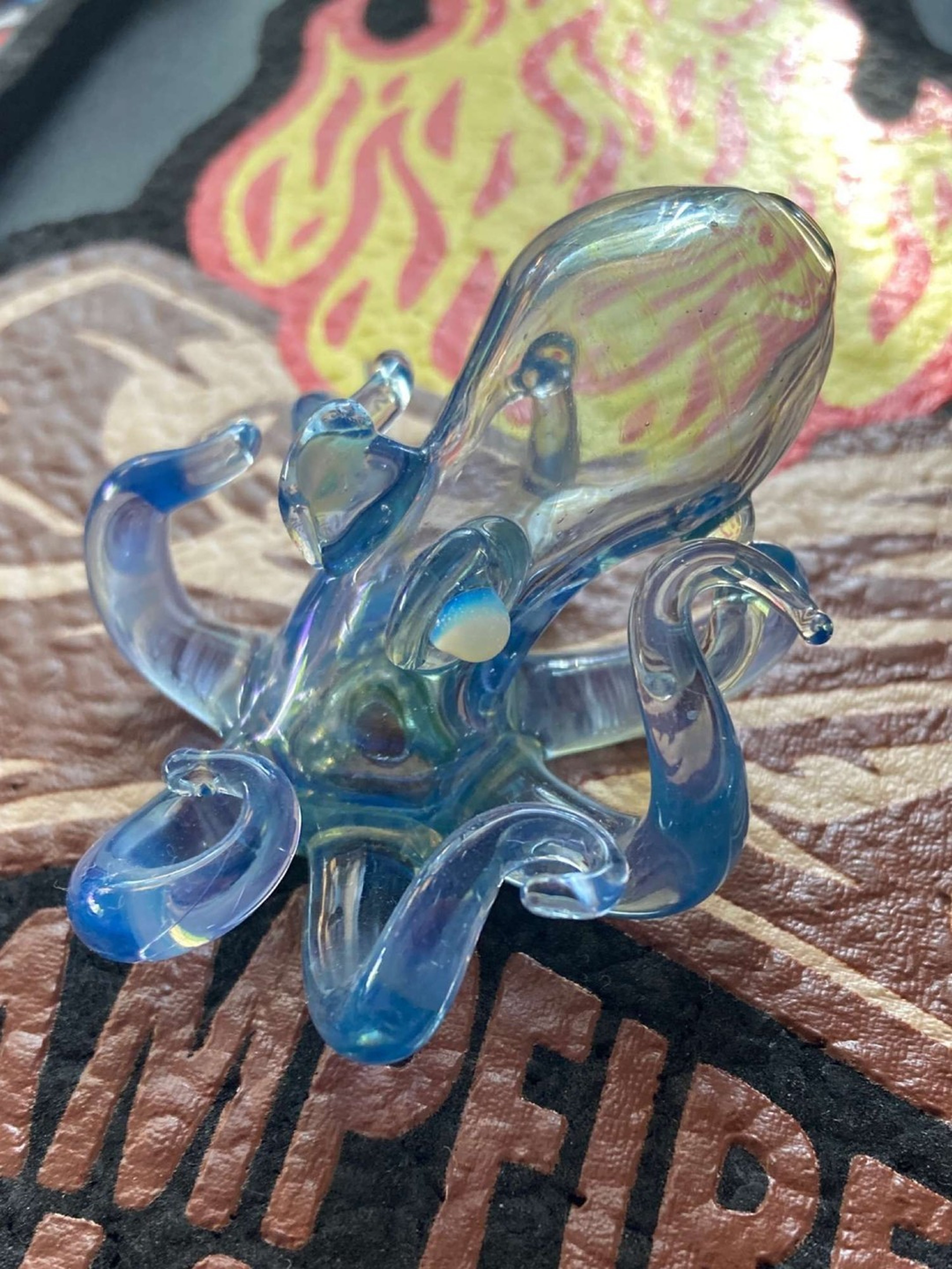 Izzy octopus Egyptian blue image 0