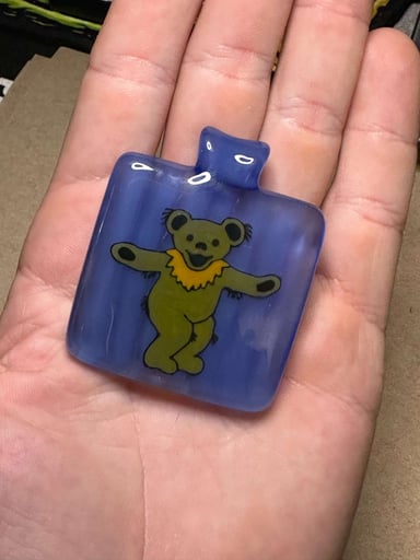 Preview pic of Itskindofakushystory daning bear pendent