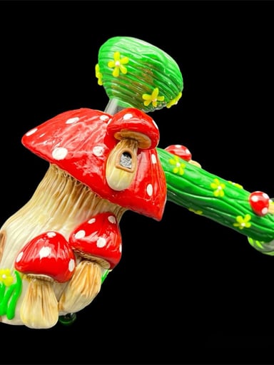 Preview pic of Glow in the Dark Hand Bubbler 