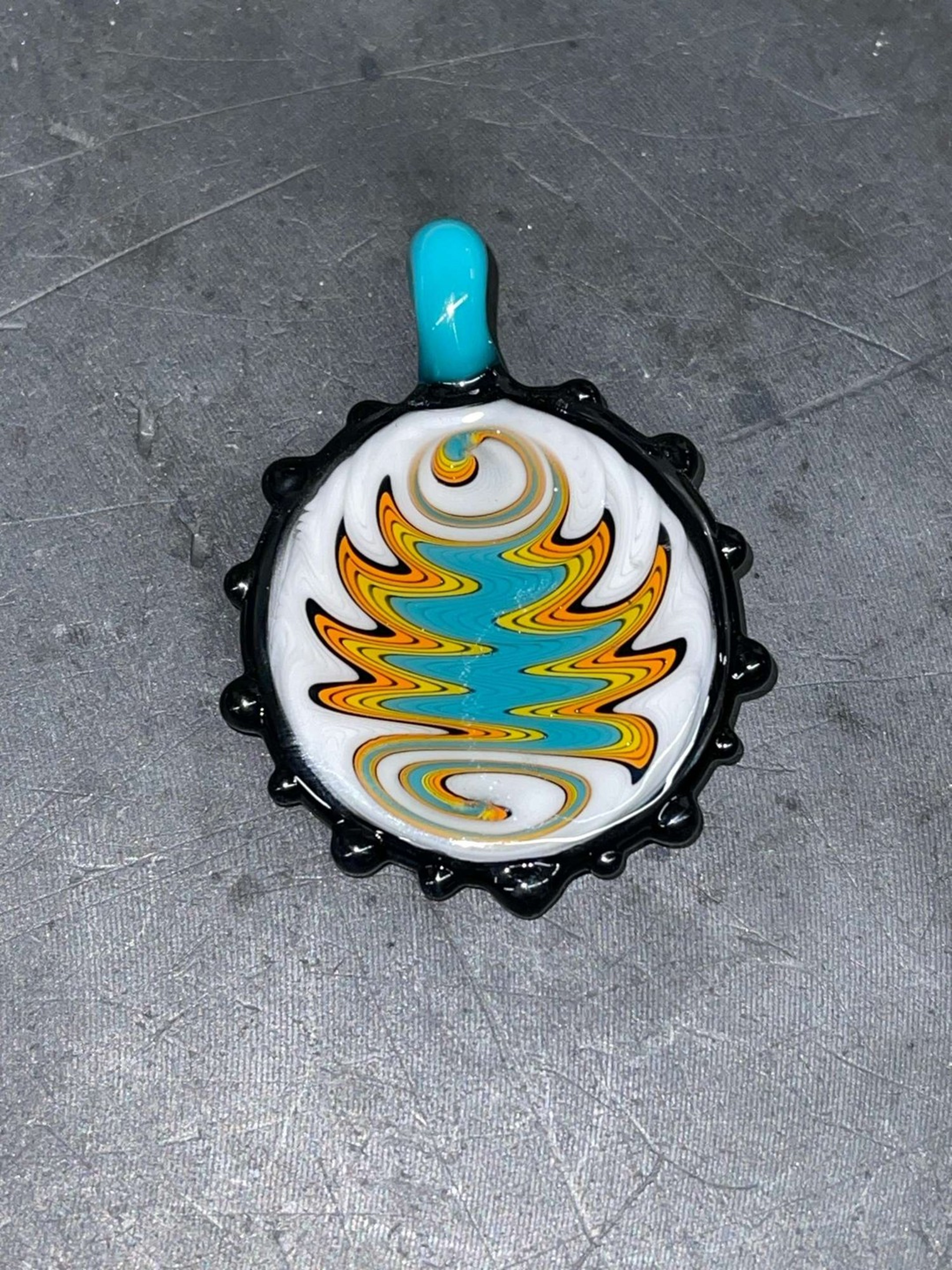 Oj flame pendant image 0