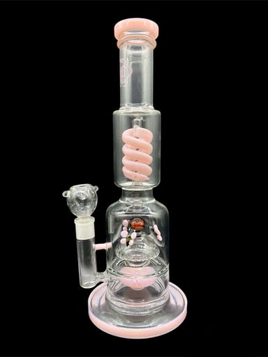 Preview pic of Luto Bees Pink Bong 