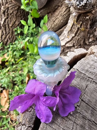 Preview pic of Opal mushroom 🍄 pendant 
