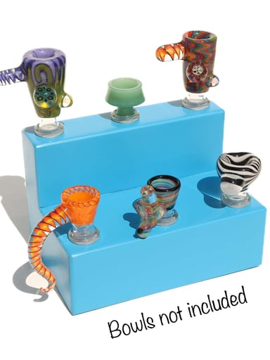 Preview pic of Slide Display Stand - Holds 6x 14mm Slides, Bowls or Bangers