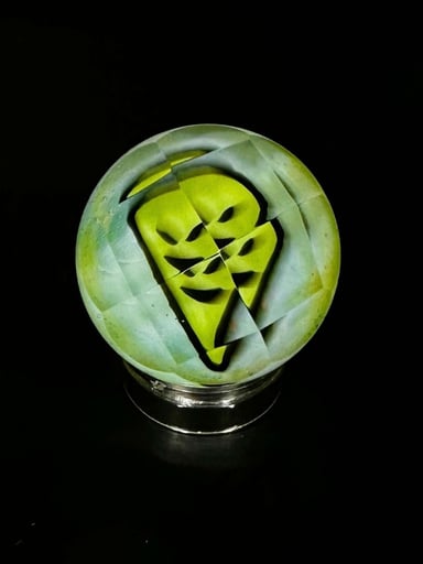 Preview pic of “Supernatural” Faceted Slurper Marble Collab