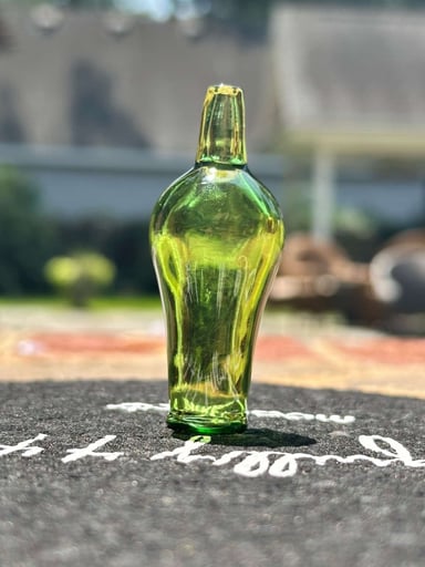 Preview pic of KMace Glass Bubble Caps in Limestone