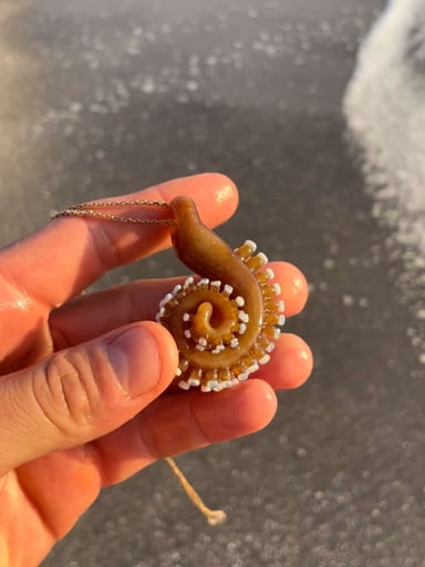 Preview pic of Opal russet tentacle pendant 