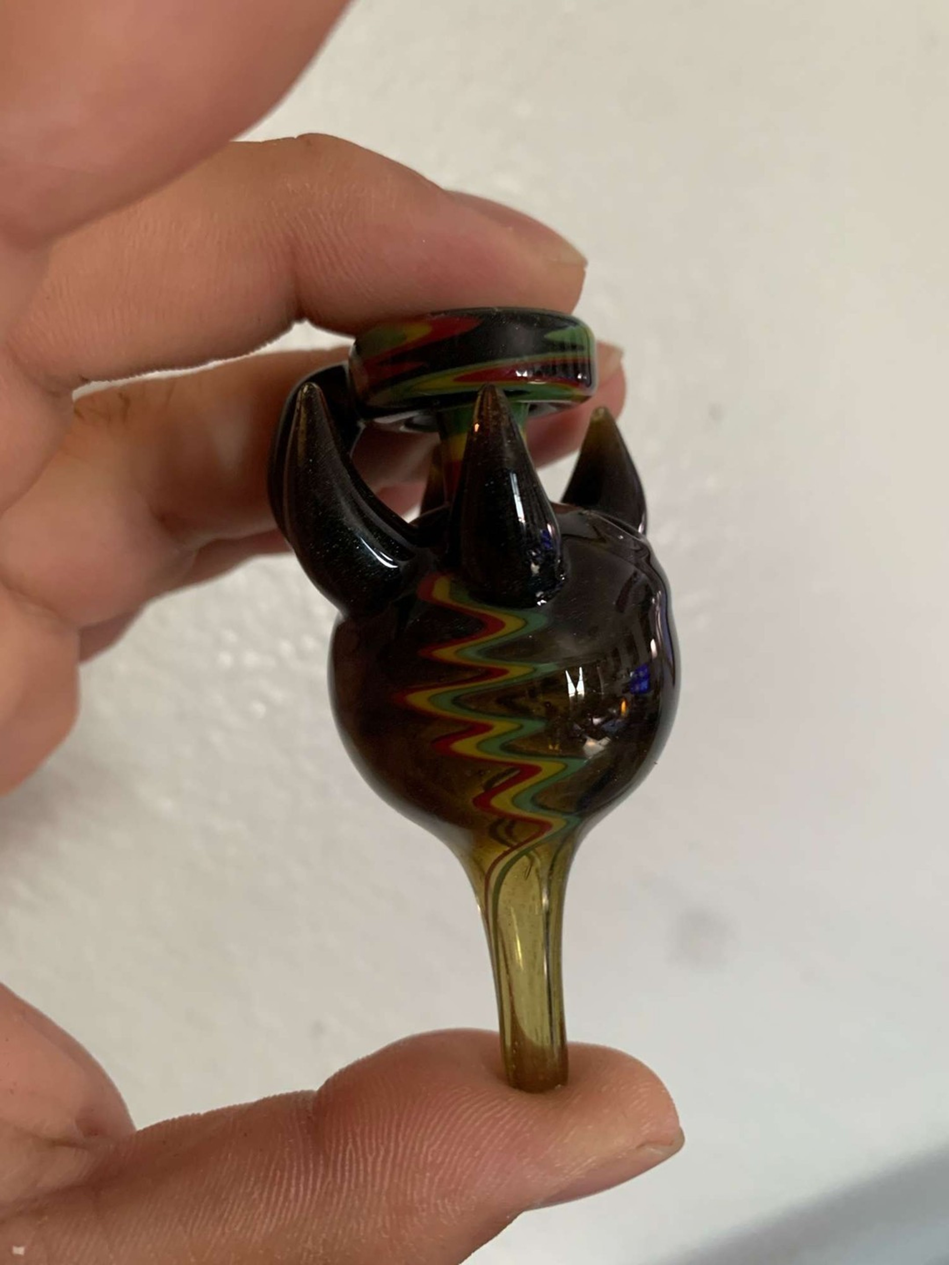 Preview pic of Fancy Jeff wig wag bubble cap 