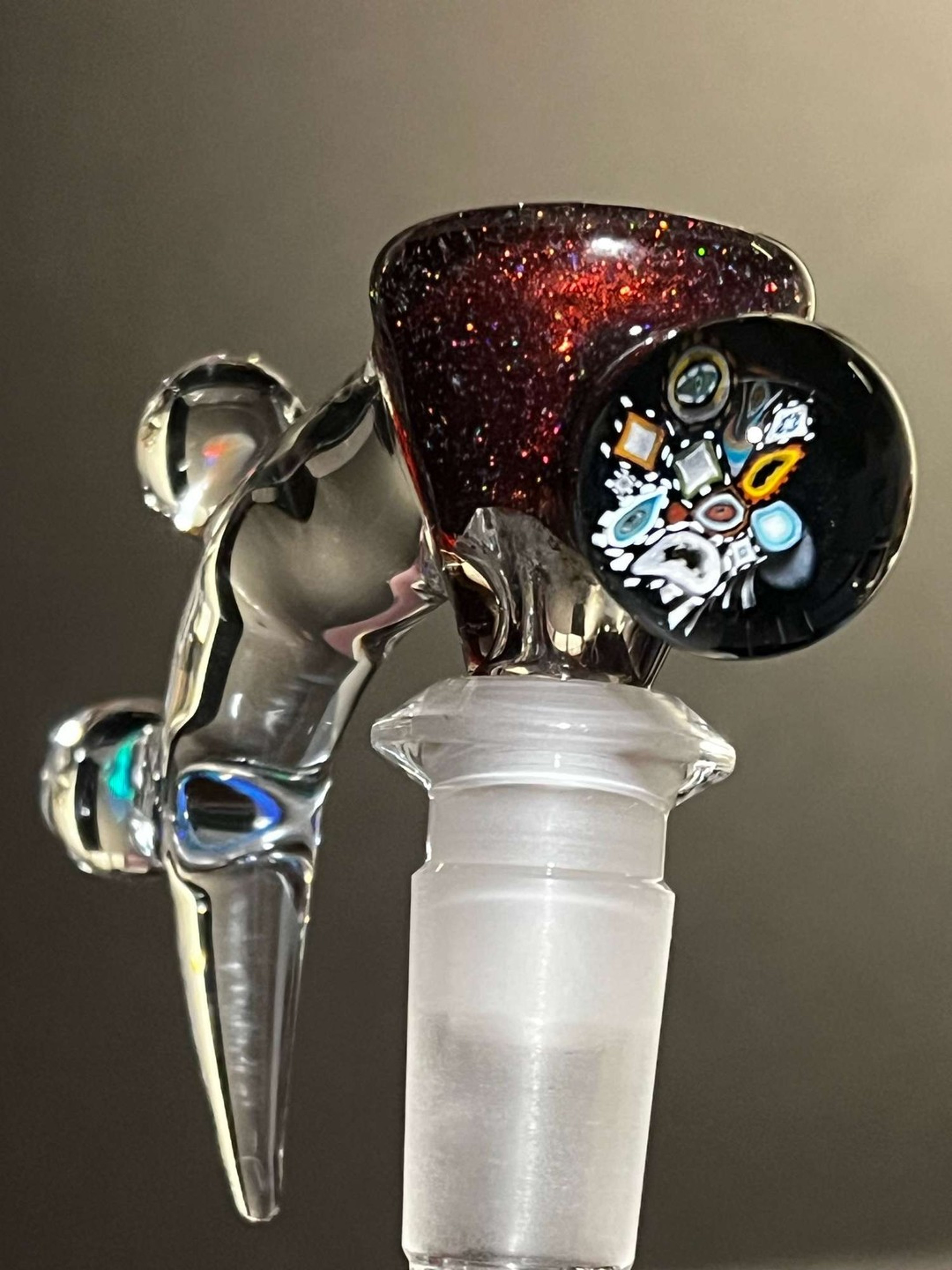 Kobb Glass 14mm 3 Hole Slide image 0