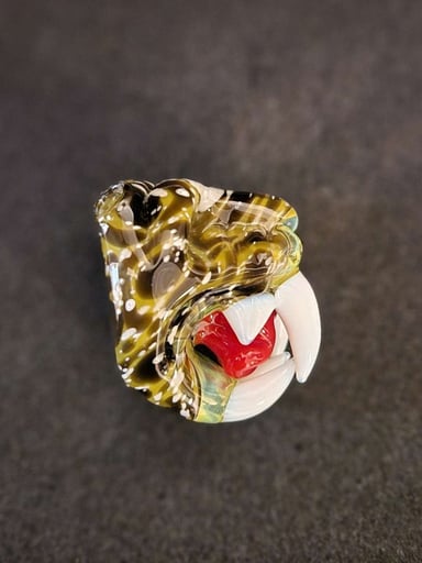 Preview pic of 2021 pinkybrewtz  jaguar head pendant.