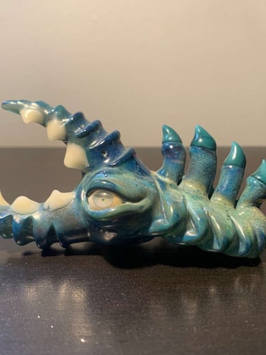 Preview pic of Salt bowl Dragon Head / Insect