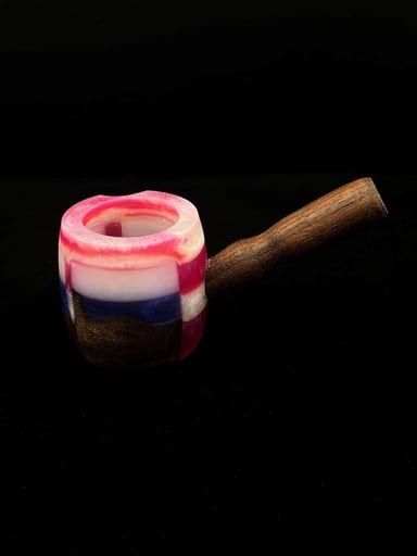 Preview pic of Wood & Resin Puffco Proxy Attachment #6 by Carved Pours