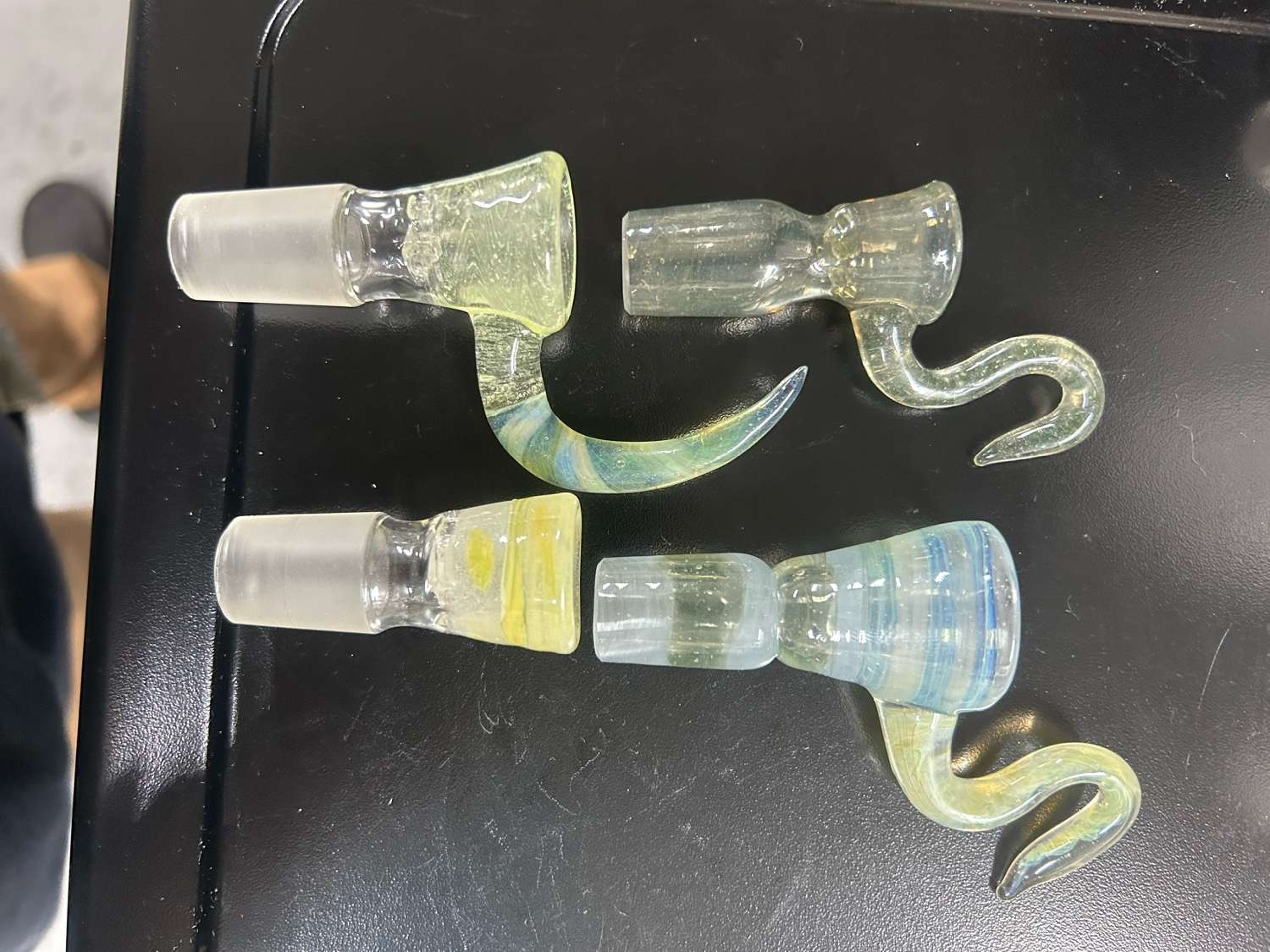 Preview pic of Uranium slide bundle (real 1985 Corning Uranium glass)