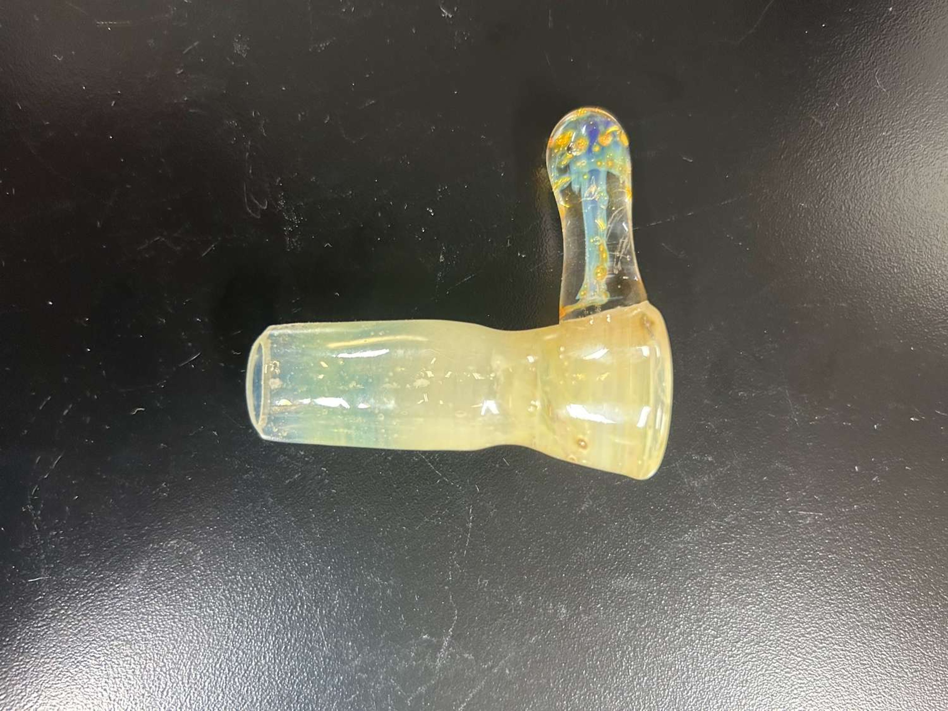 Preview pic of Clear and silver slide