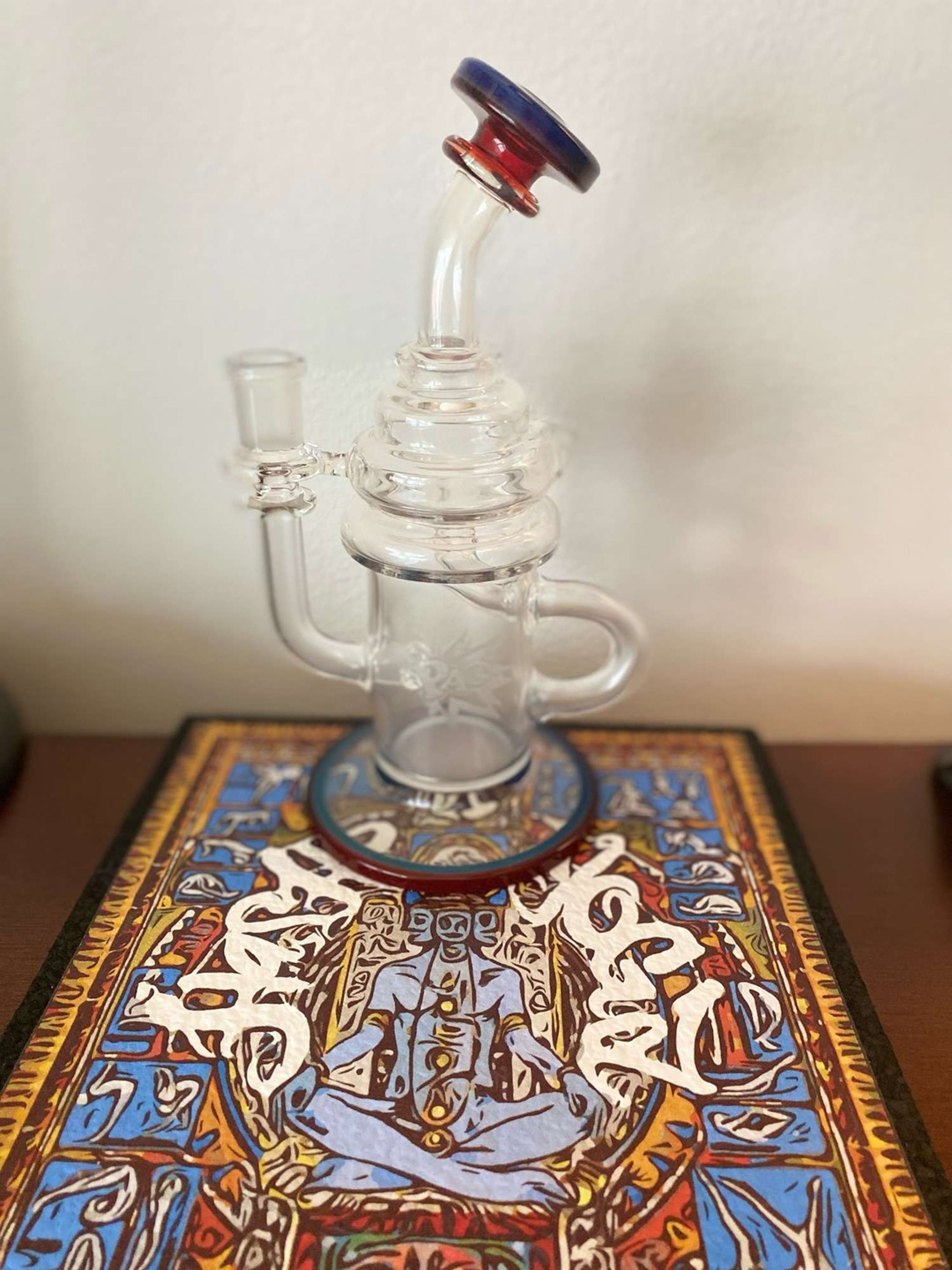 NOW JUST $135!!! New LOW price | Starter Rig | PAG Color Lip Recycler in Blue/Red image 0