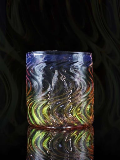 Preview pic of Faceted Rocks glass