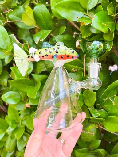 Preview pic of Izzy The Glassblower Rainbow Trout 2 Hole Perc