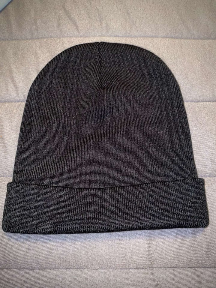 Raw Papers Black Beanie Image 1