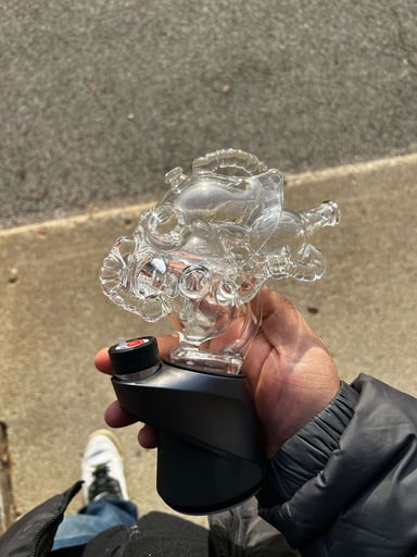 Preview pic of Ghost Glass official Puffco Peak Top 