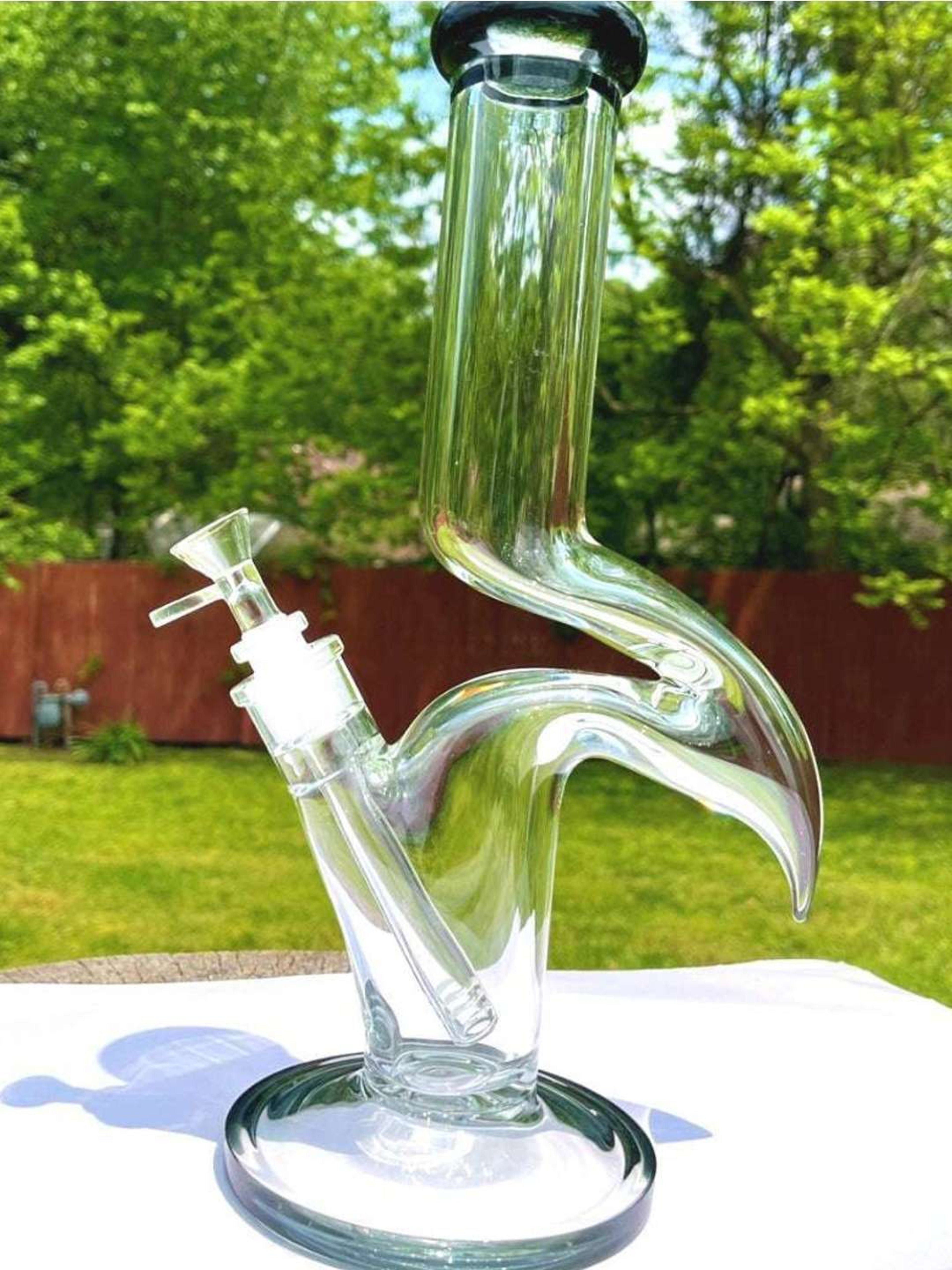 Preview pic of 14" thick Glass Zong Rig