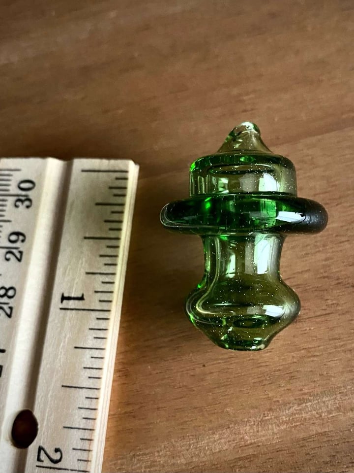 Green Spinner Flat Top Carb Cap Image 4
