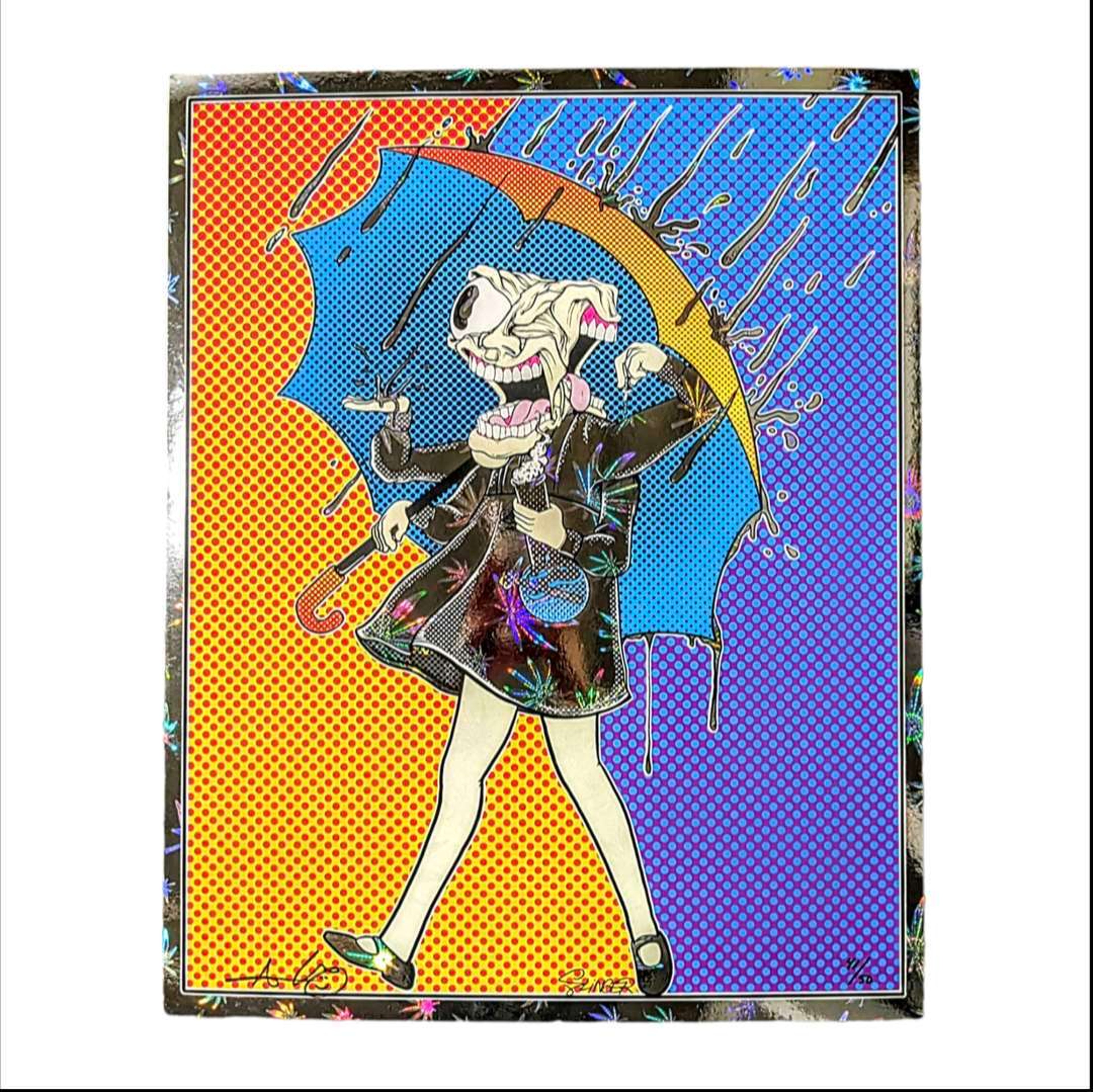 Aaron Brooks x Slinger "Slinger Collab (Leaf Foil)" Print image 0
