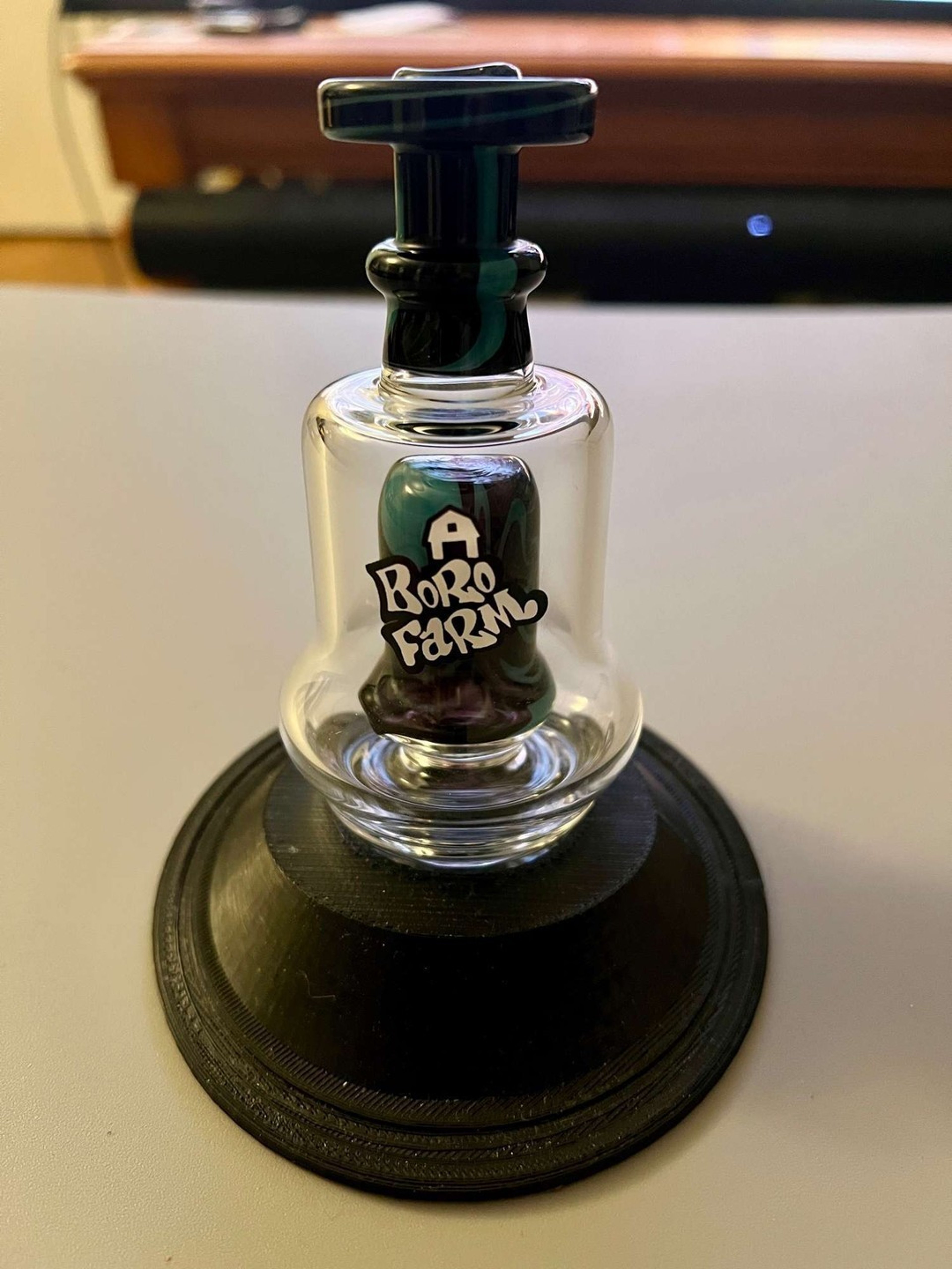 Boro Farm worked bubbler for Puffco Peak image 0
