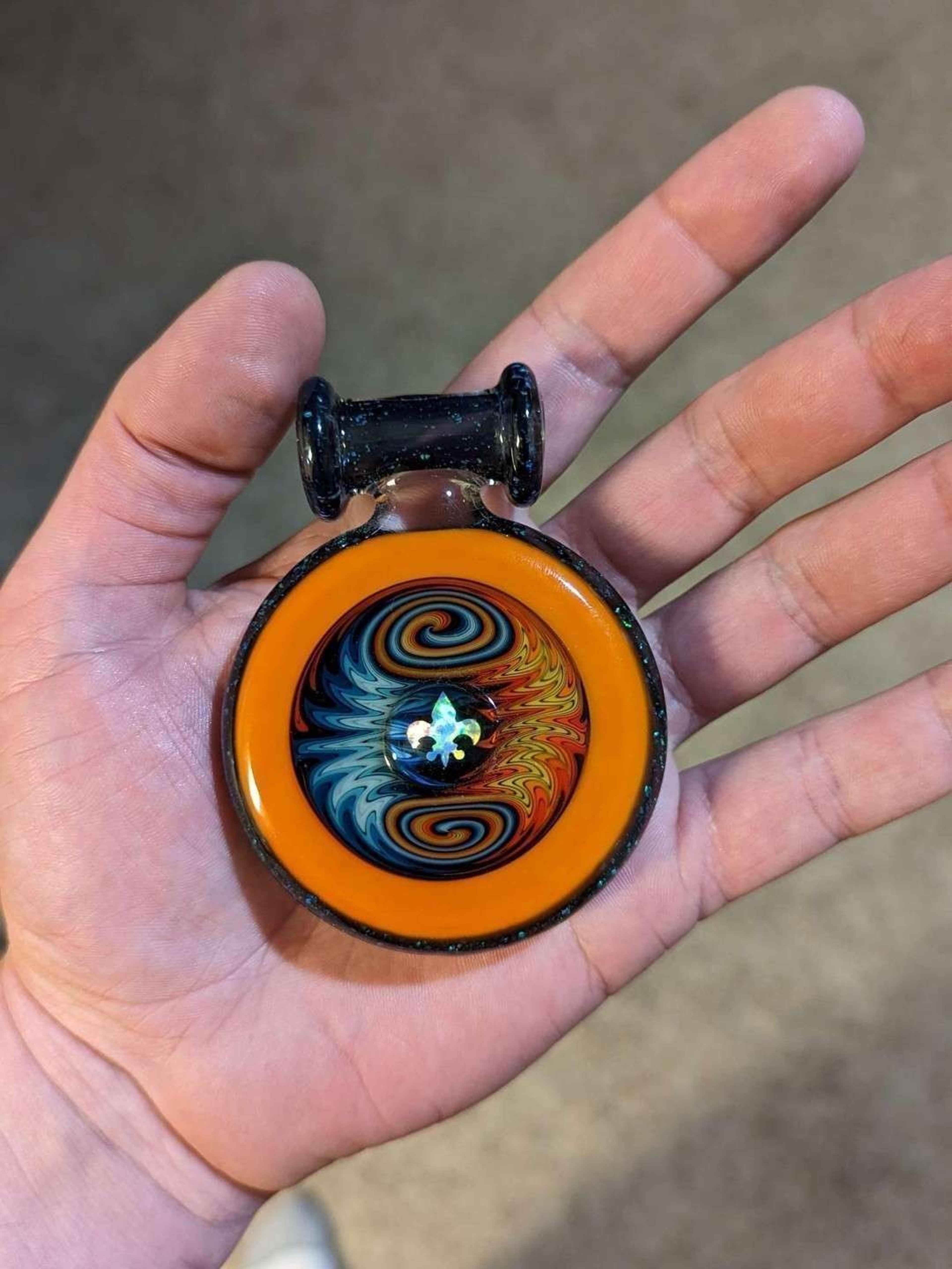 Cajun Glass Big Ass Pendant image 0