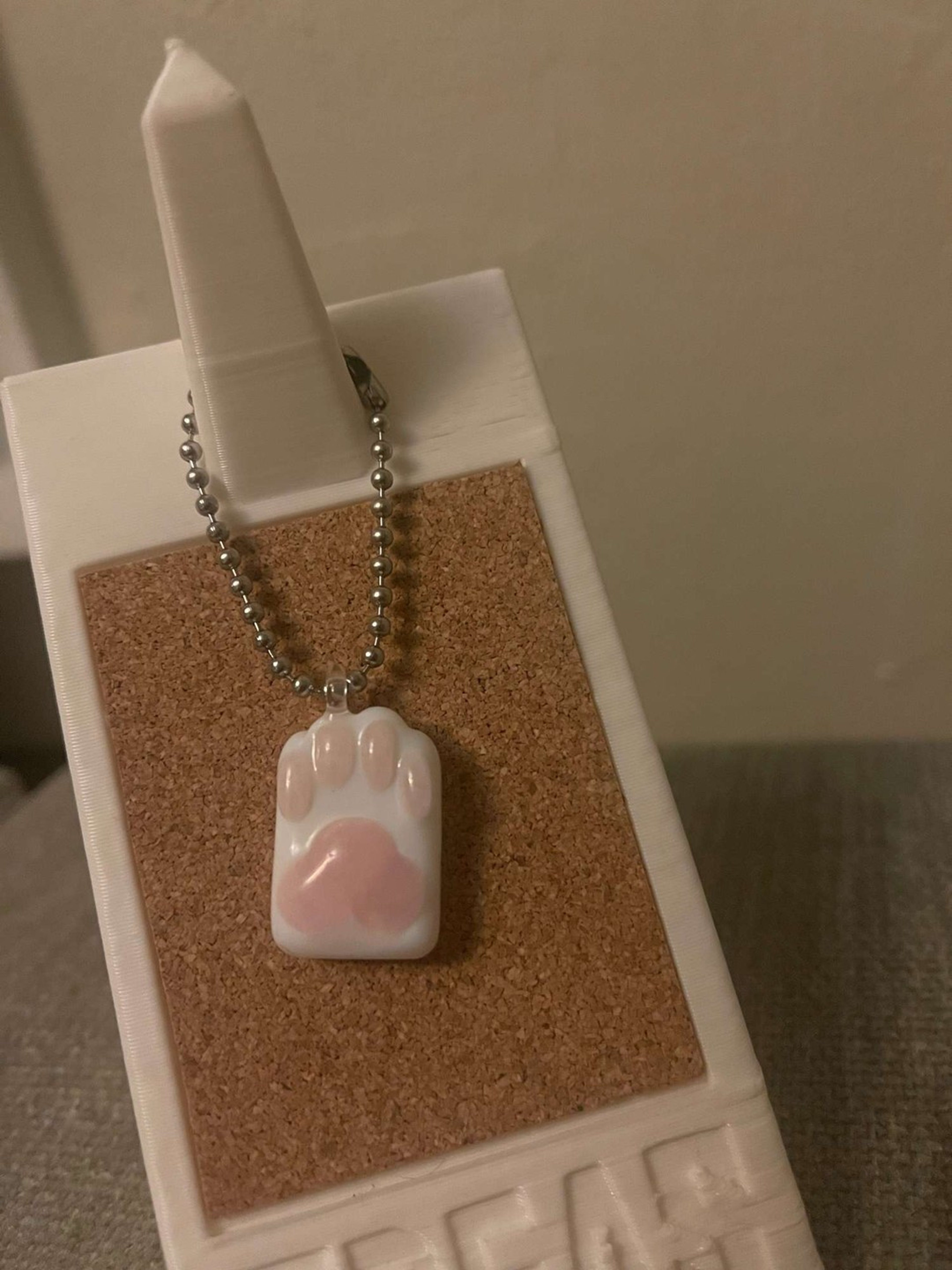 Ishtar Cat Paw Pendant image 0