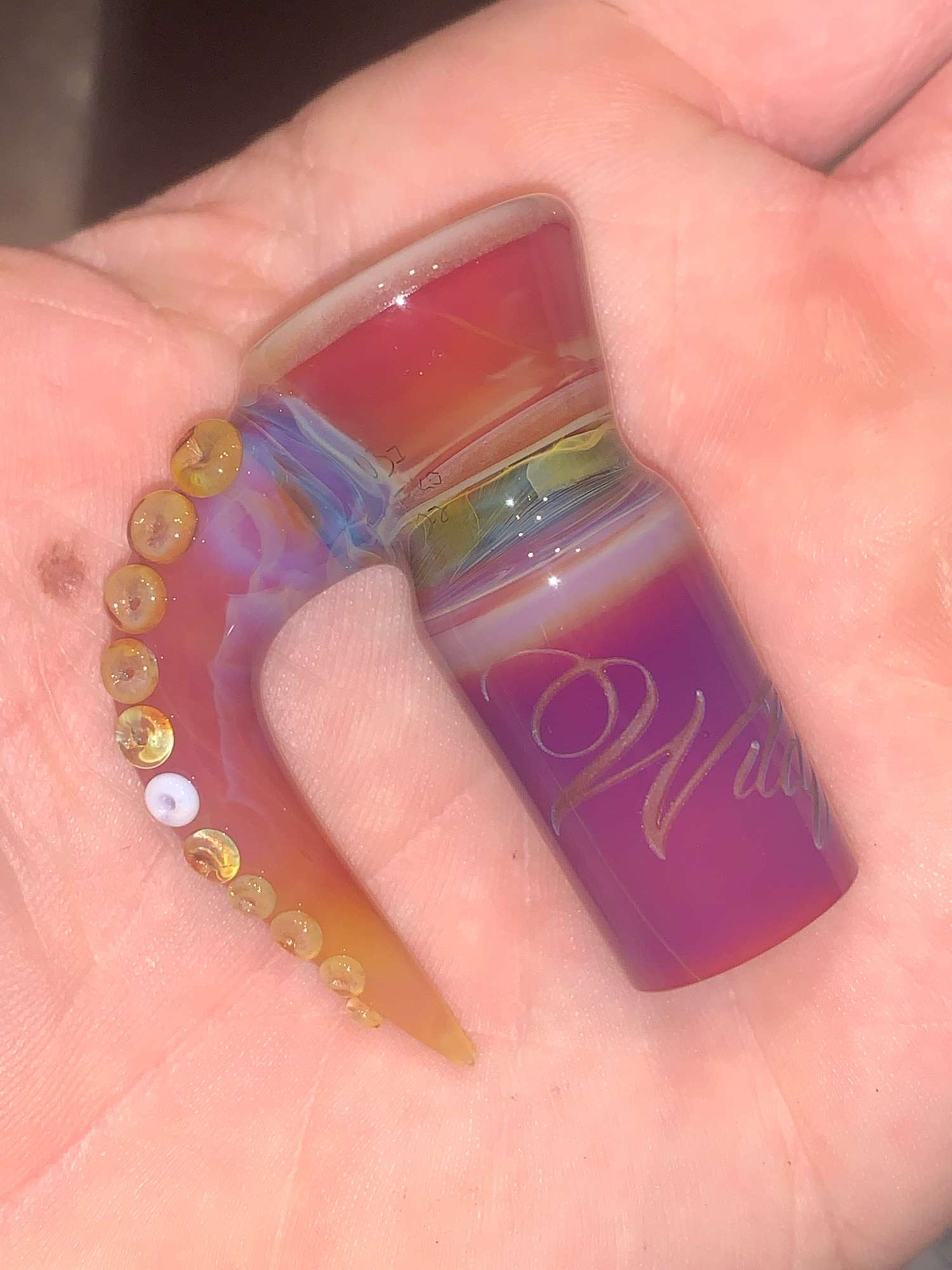 Preview pic of Wildfire Custom Serendipity Slide w/ Amber Purple Accents 