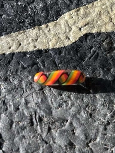 Preview pic of Rasta colored slurper pillar