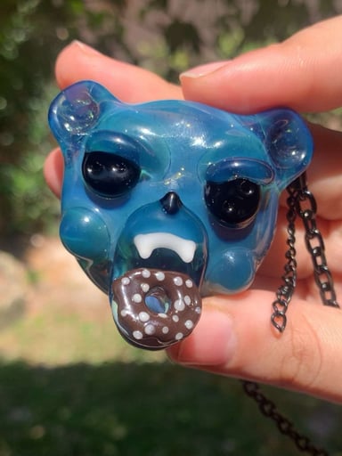 Preview pic of Shurlok Holm Donut Bear Pendant