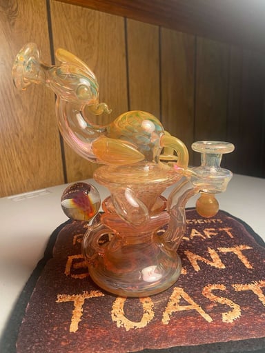 Preview pic of 313 glass x bowl pusher chicken recycler