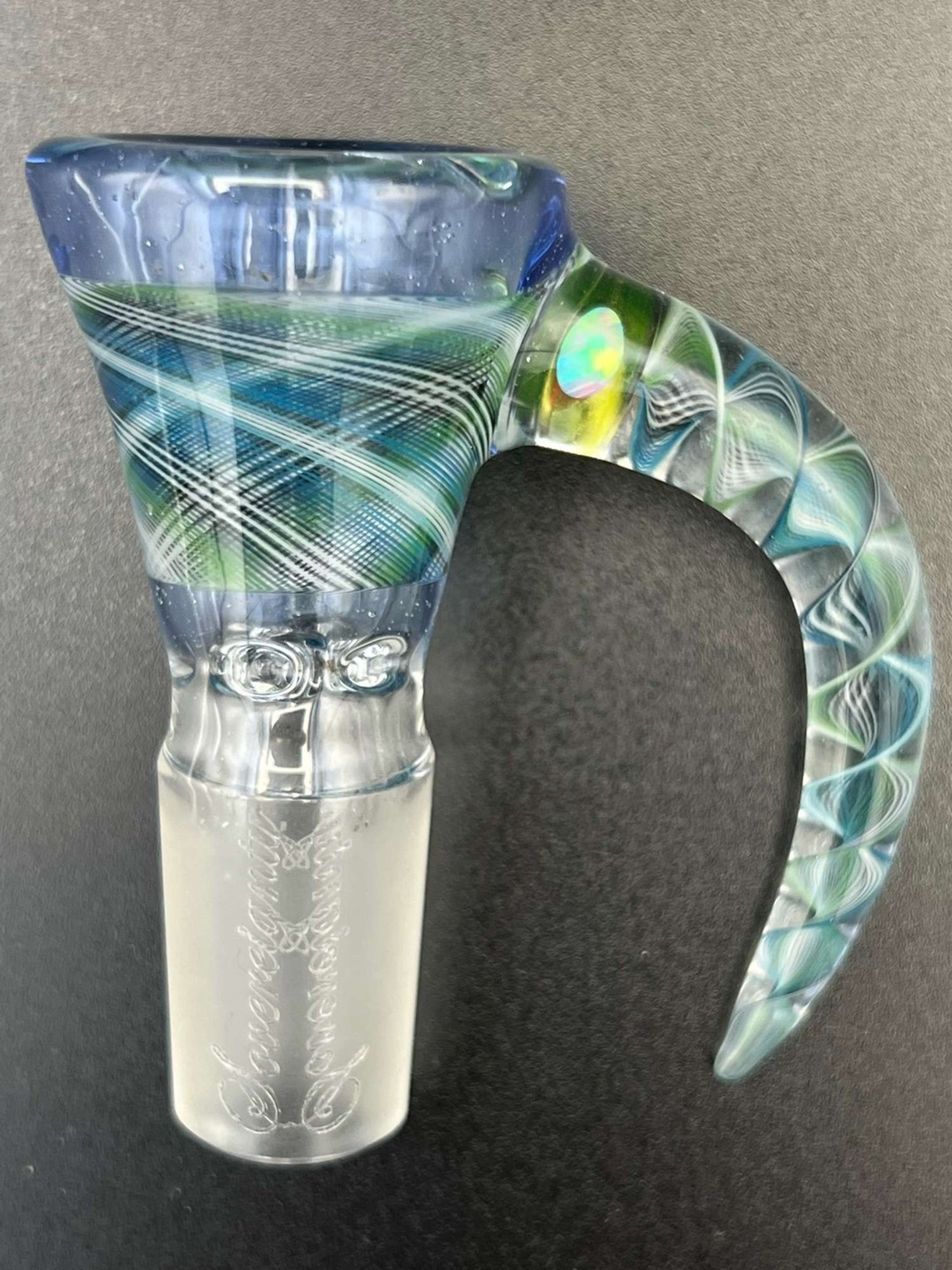 Sovereignty Steve reticello slide with opal and uv accents 18mm image 0