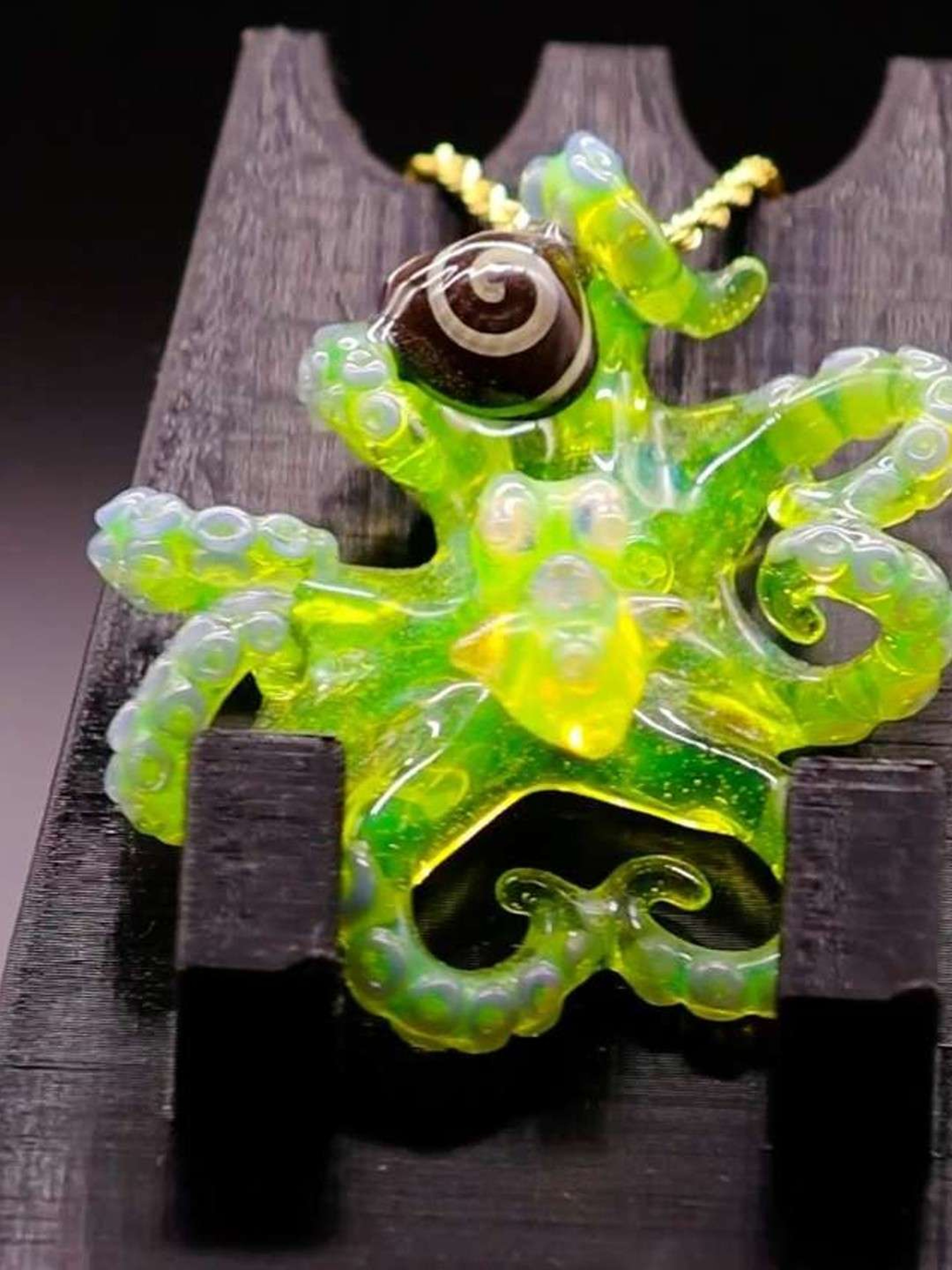 Preview pic of Octopus and Shell Pendant by Johnny Landini