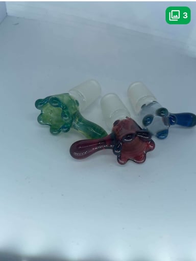 Preview pic of 14mm tab style handblown bowl pieces