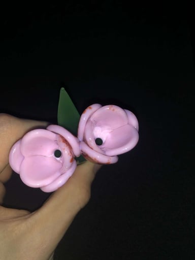 Preview pic of Empire glassworks 14mm rose double bowl