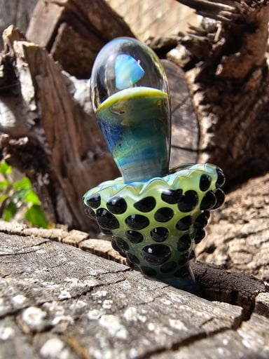 Preview pic of Wyldflowerglass opal 🍄 pendant