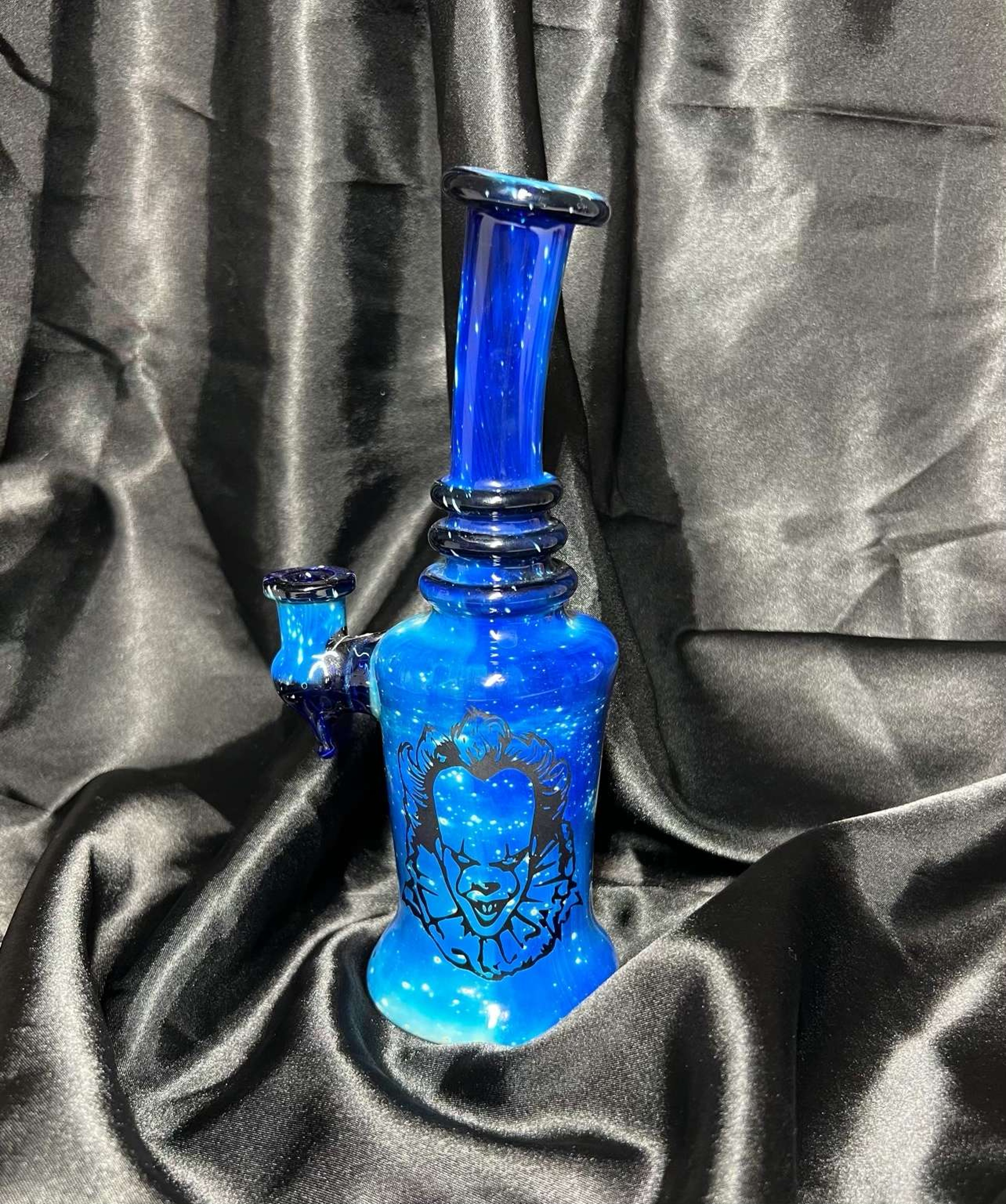 Raya Glass Pennywise Clown Galaxy Water Pipe image 0