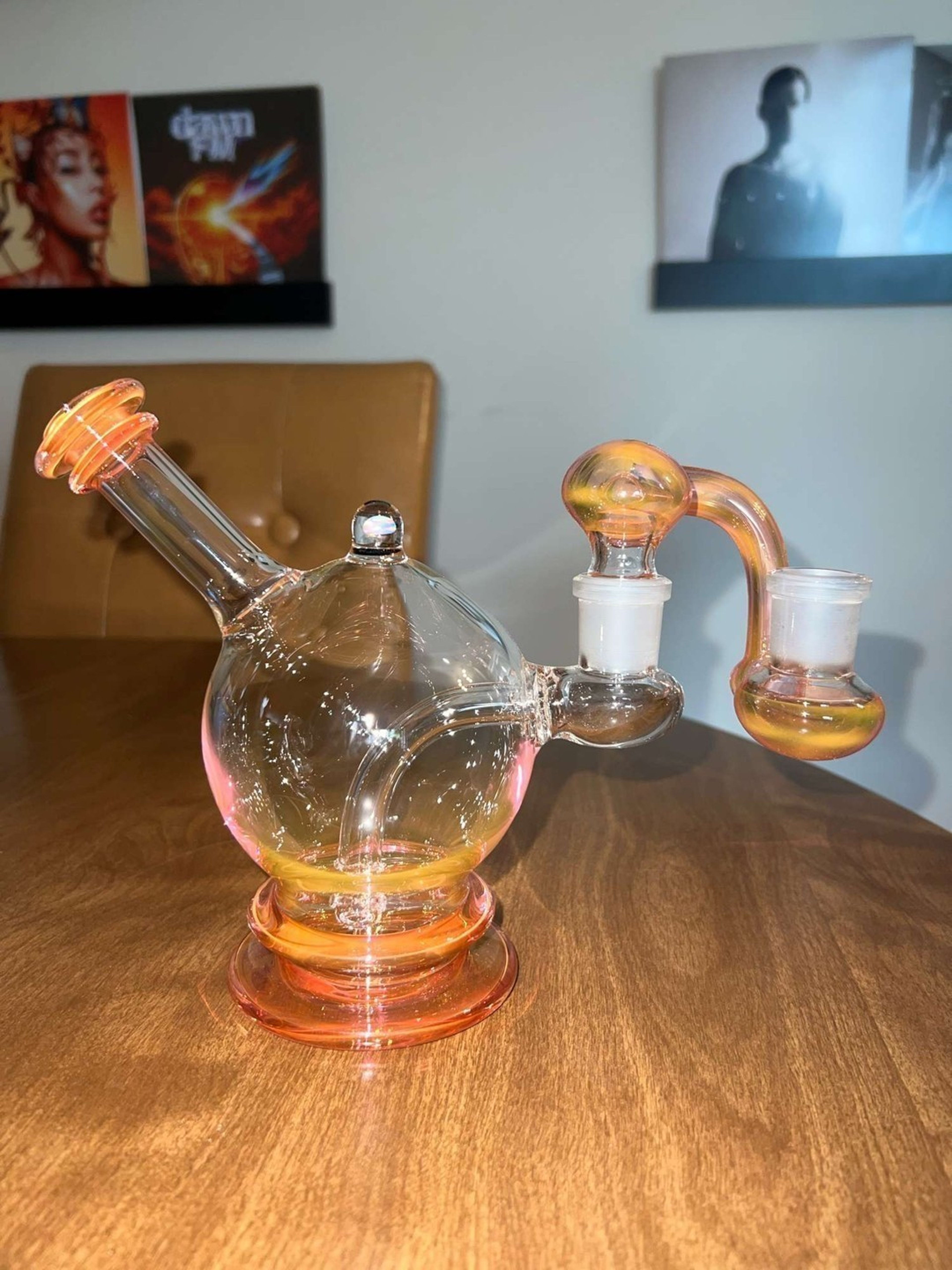 Rick Bird Barry Gold Fumed Boom Ball / DISCOUNTED image 0