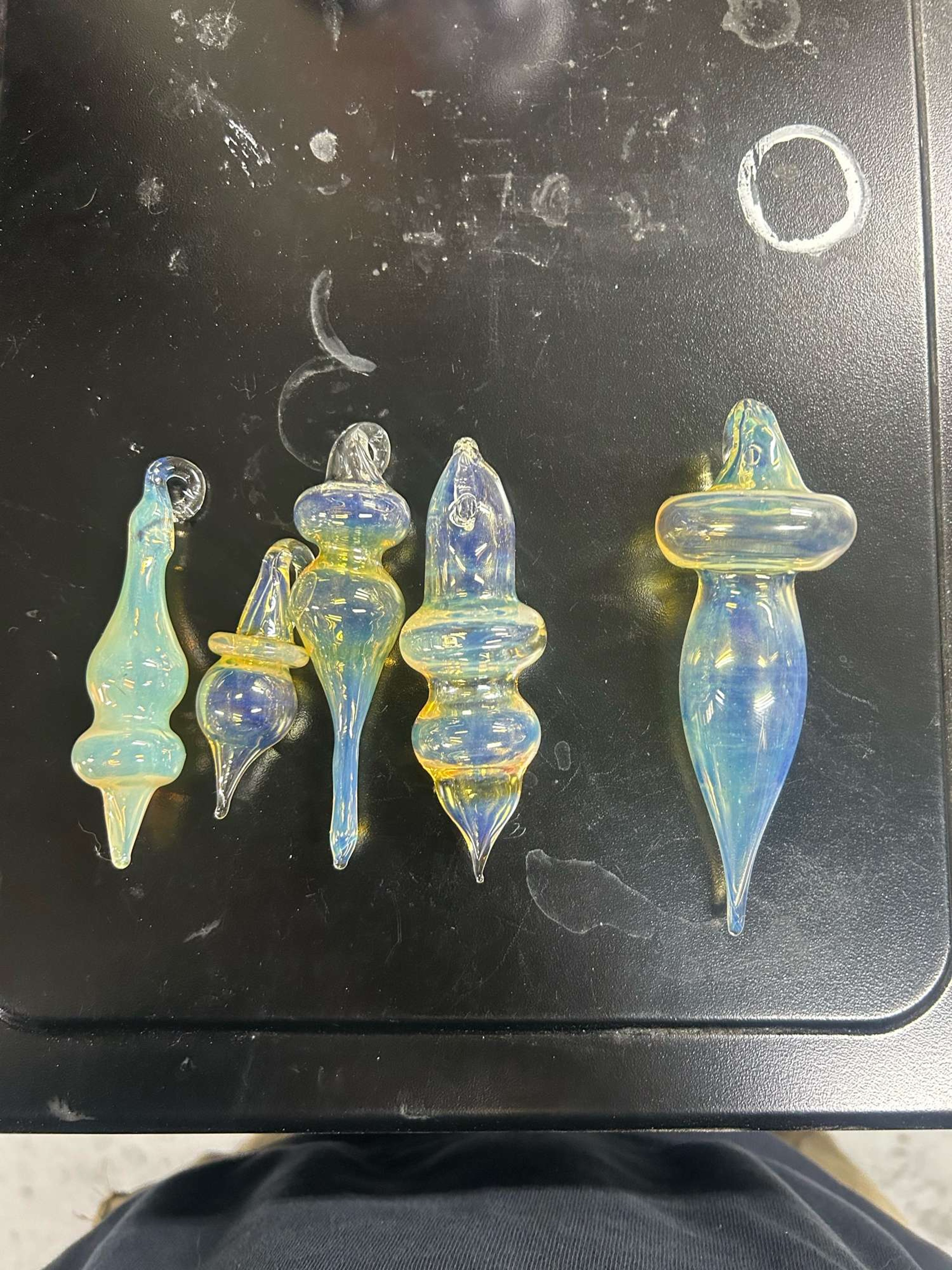 Preview pic of Silver fume Christmas ornaments