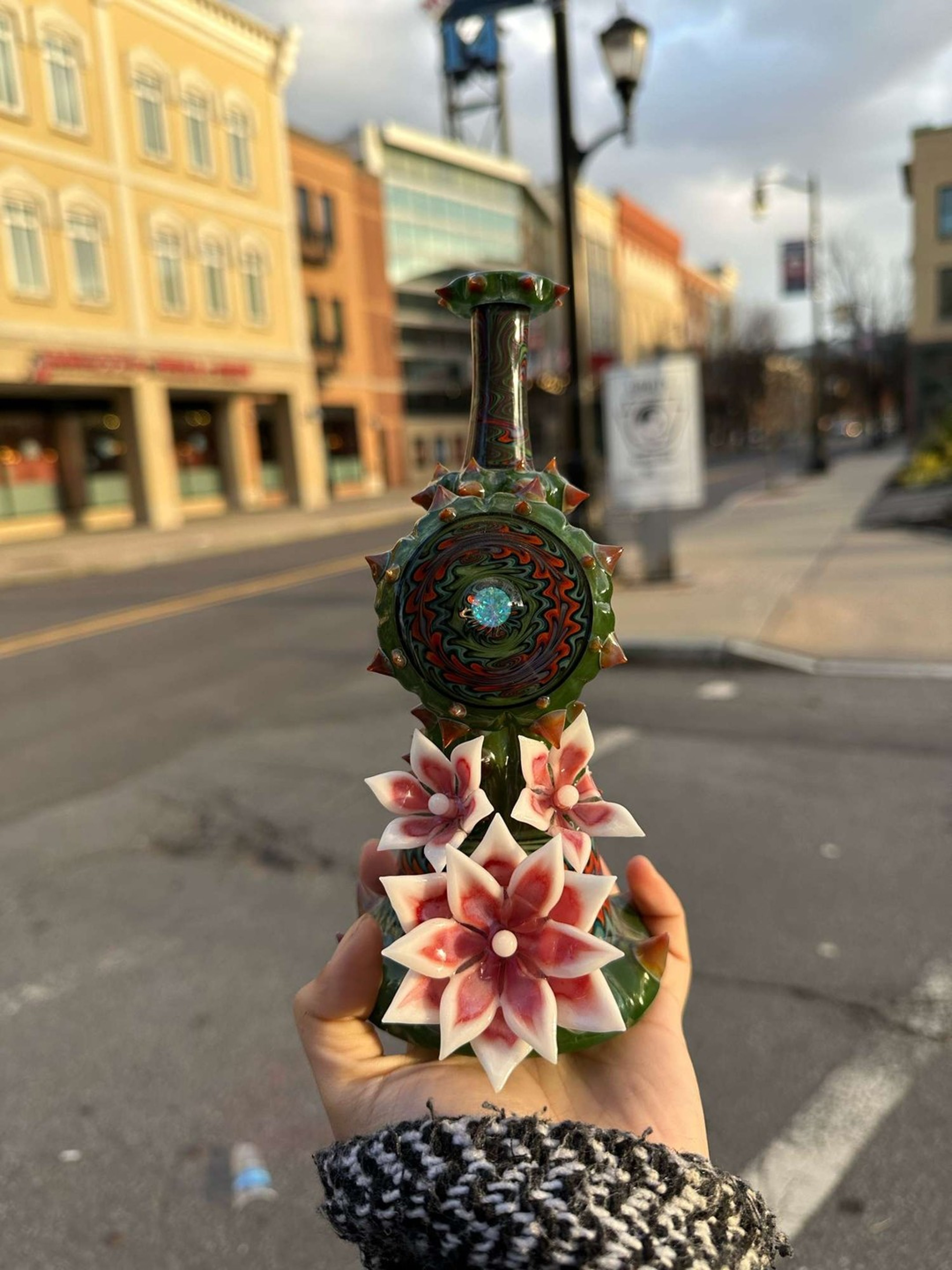 JD Nace x Unparalleled Glass 14mm Cactus Rig image 0