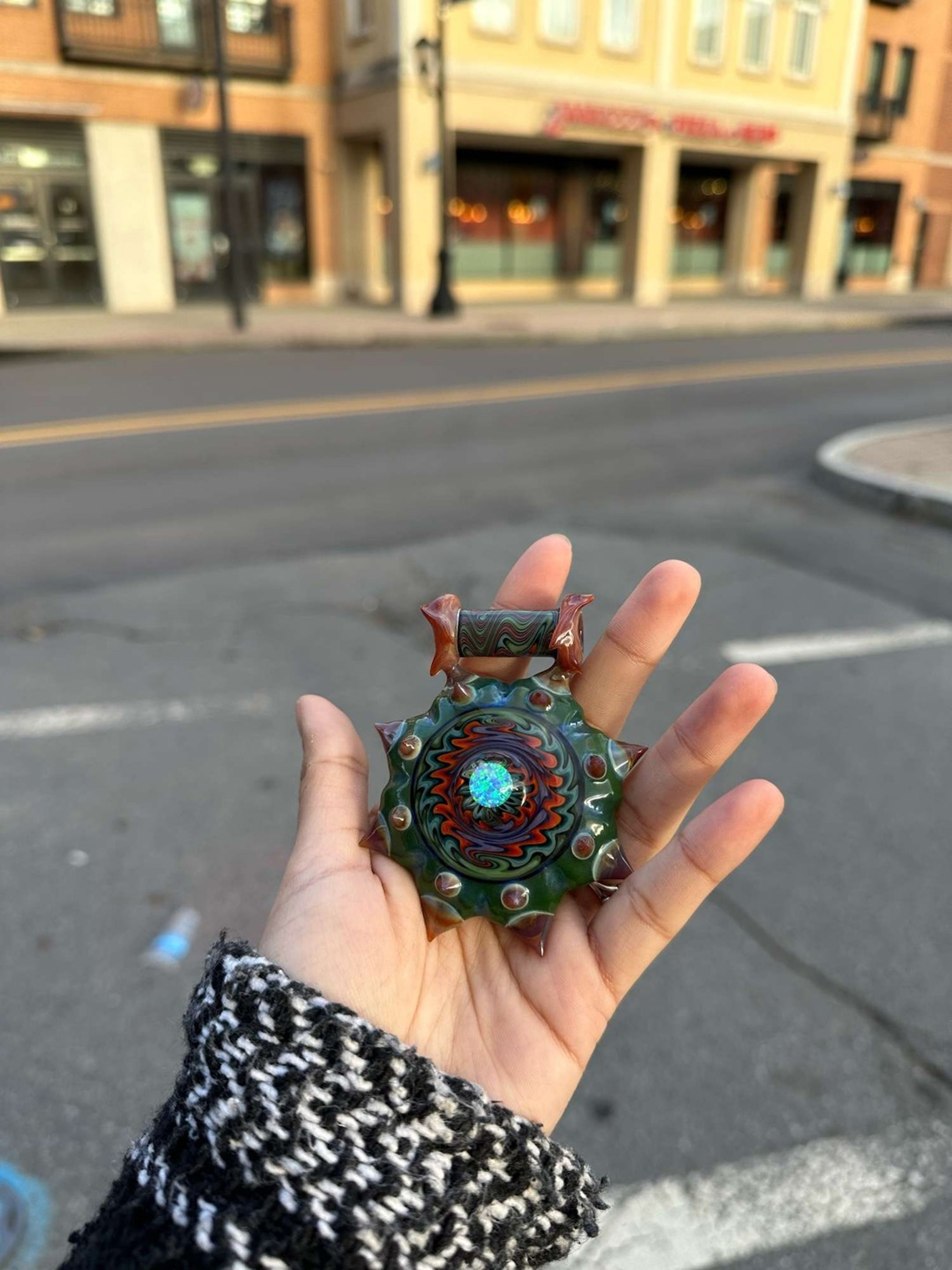JD Nace x Unparalleled Glass Cactus Pendant image 0