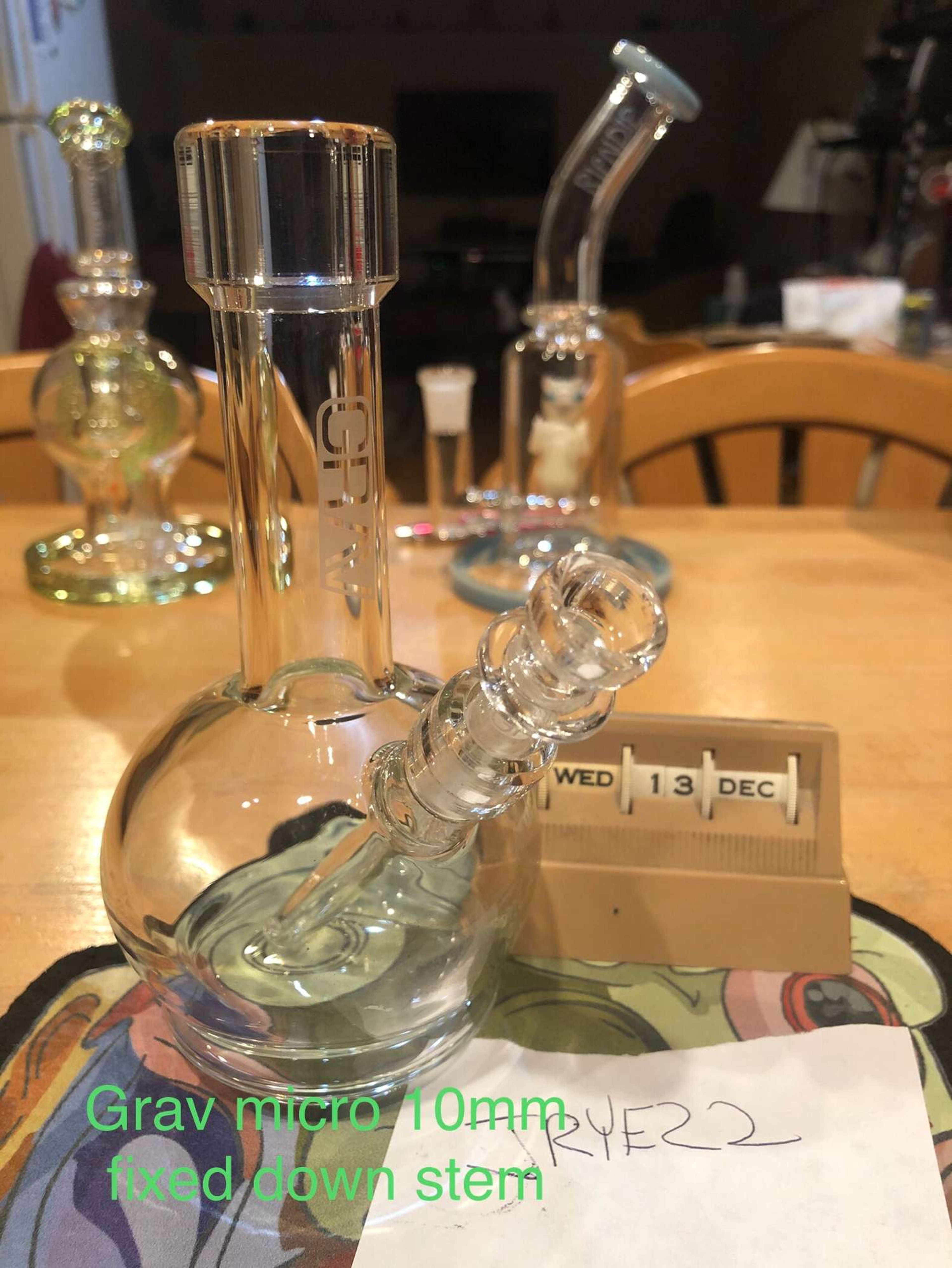 Preview pic of Grav mini bong 