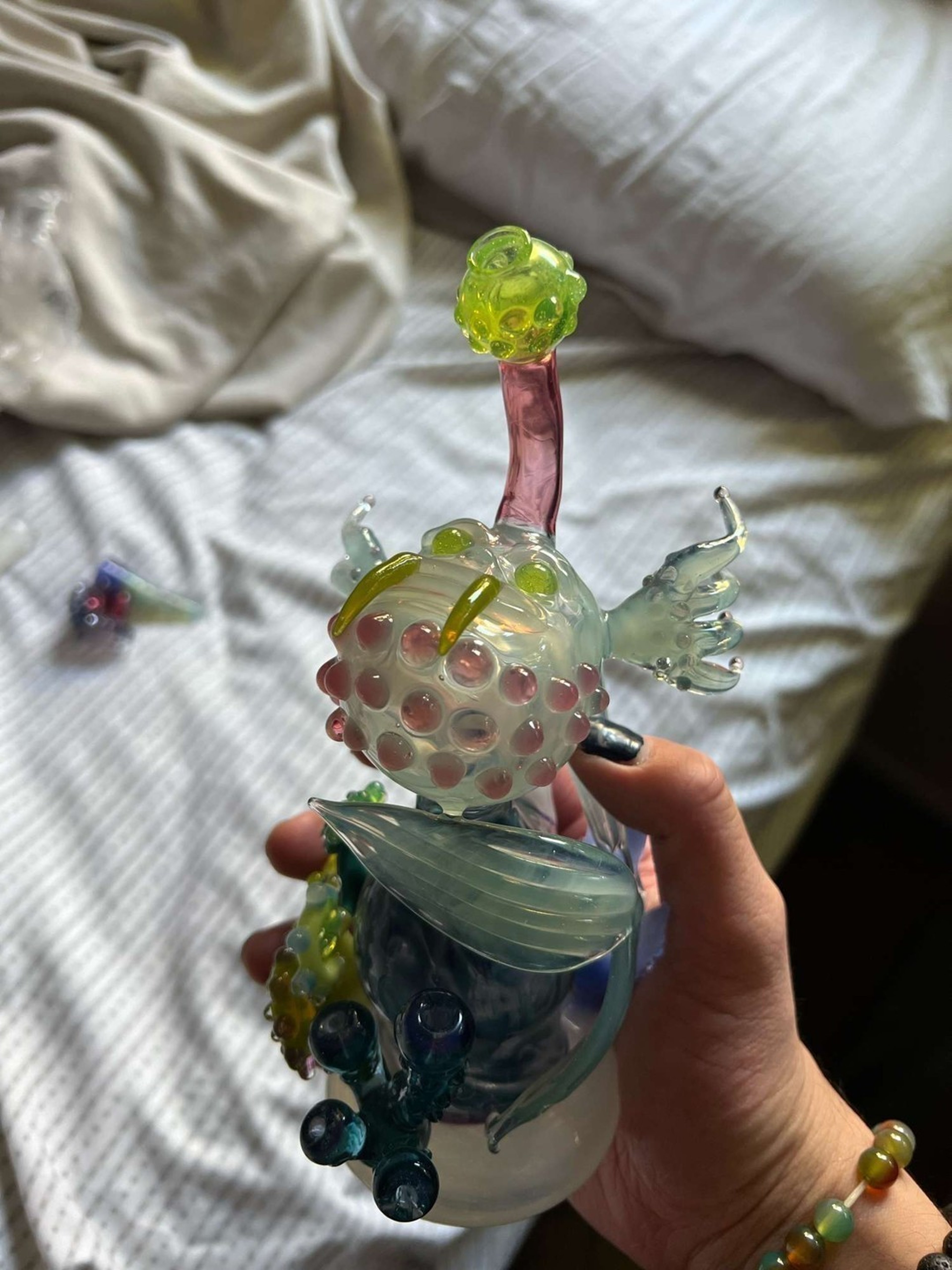 Getz Glass Deep Sea Pufferfish Rig image 0
