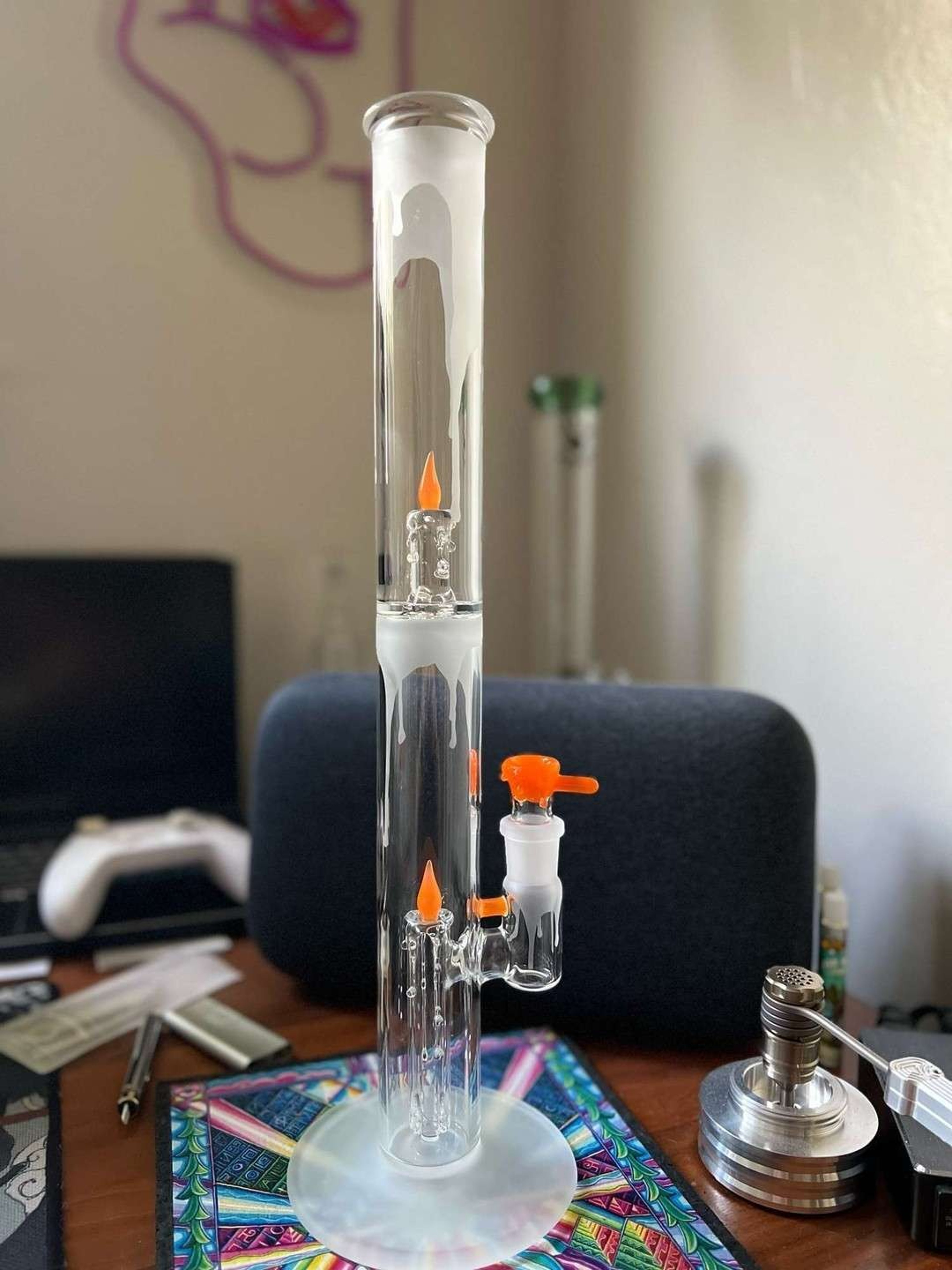 Preview pic of MeadeMade Gridded Candle Tube