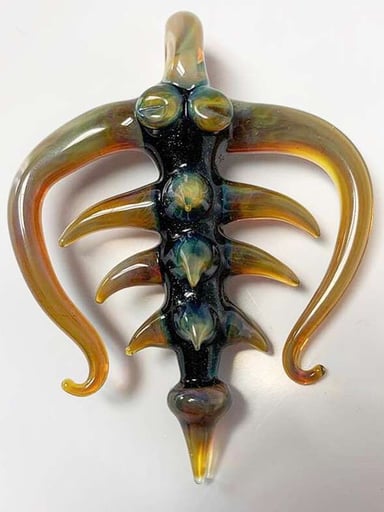 Preview pic of Buck Glass Trilobite Pendant