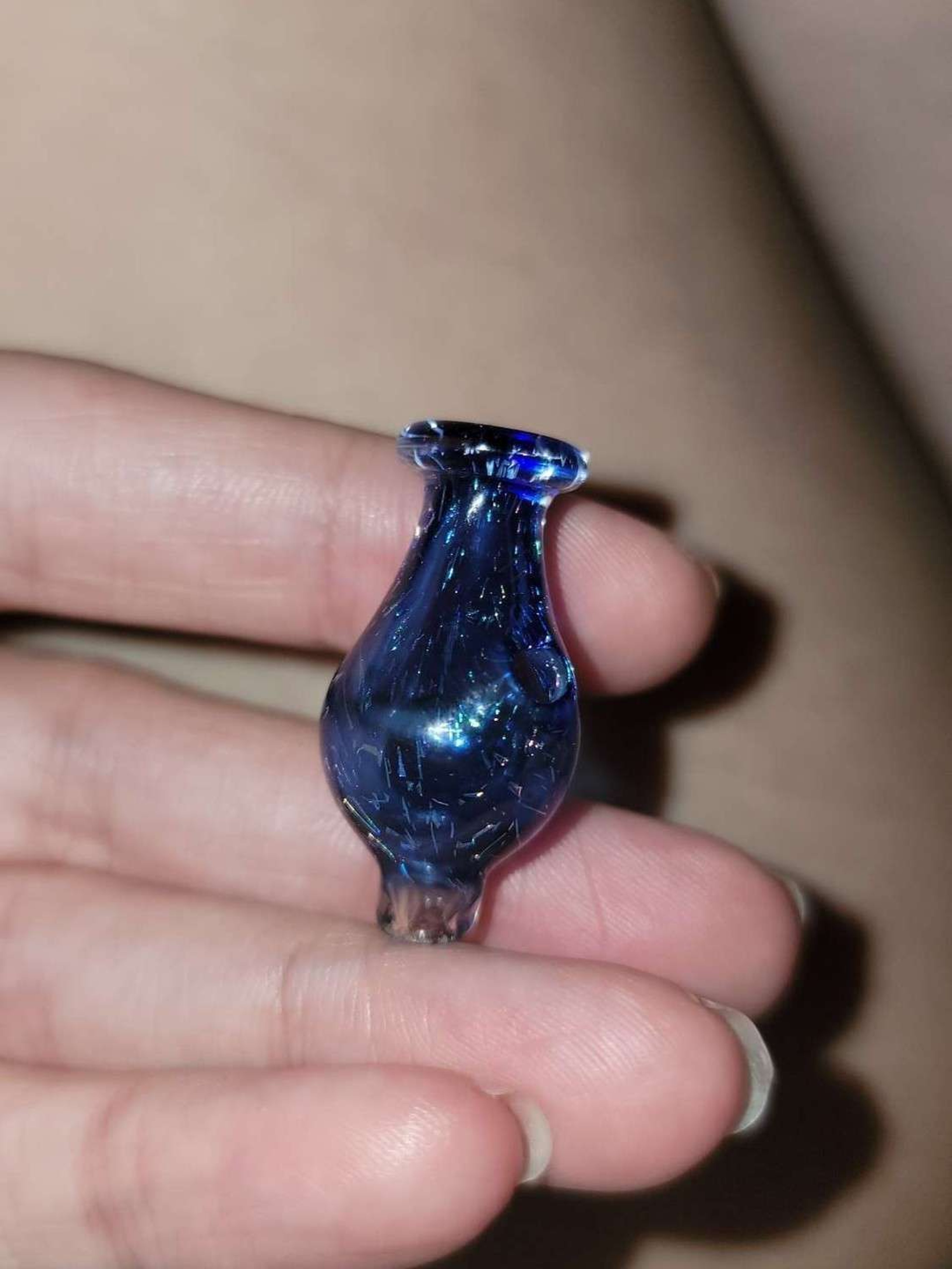 Blue light dichroic puffco/ carta cap image 0