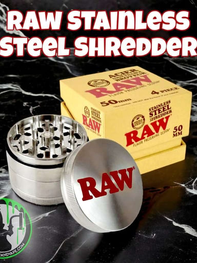 Preview pic of Raw Stainless Steel Shredder